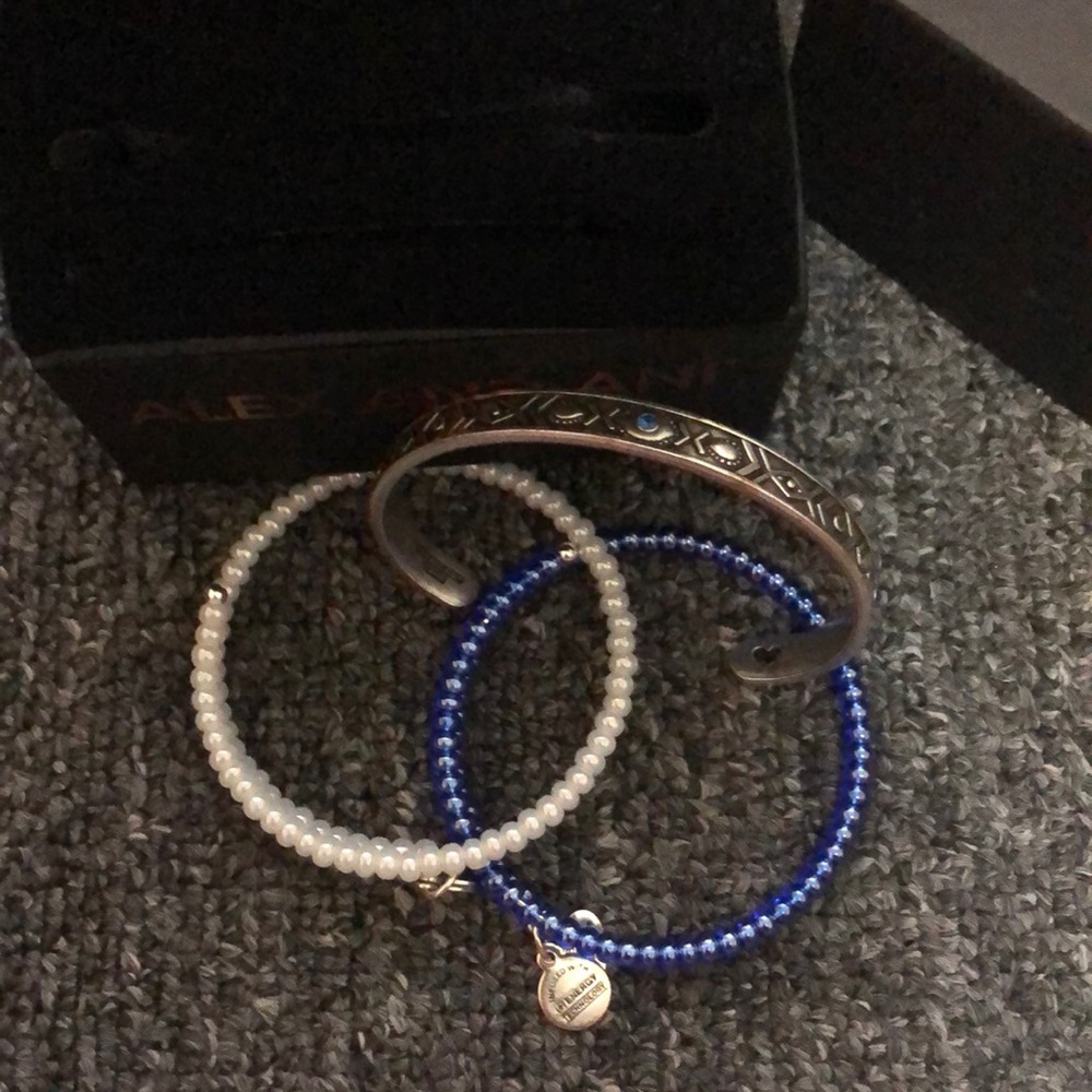 Alex and ani evil eye cuff set - Picture 3 of 8